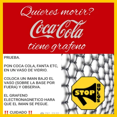 ￼Grafeno en la Coca-Cola.