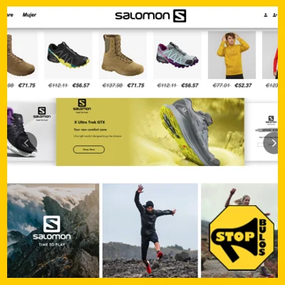 WEB Falsa / Tiendassalomonoutlet.com