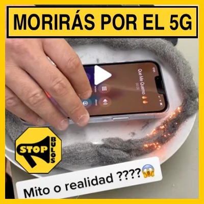 La radiación del 5G te matará.