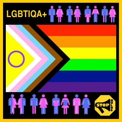 La nueva bandera LGTBI incluye los colores de Ucrania.