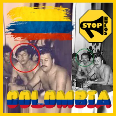 América Latina – Gustavo Petro Junto a Pablo Escobar.