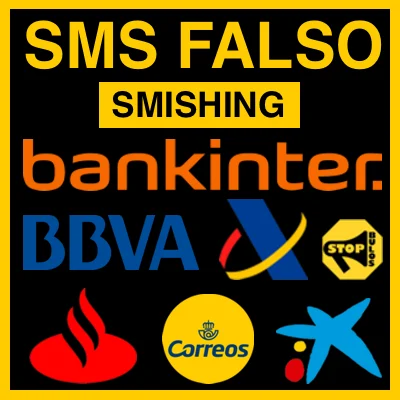 Mega bombardeo de SMS falsos.