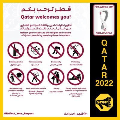 Bienvenida al Mundial de futbol de Qatar 2022