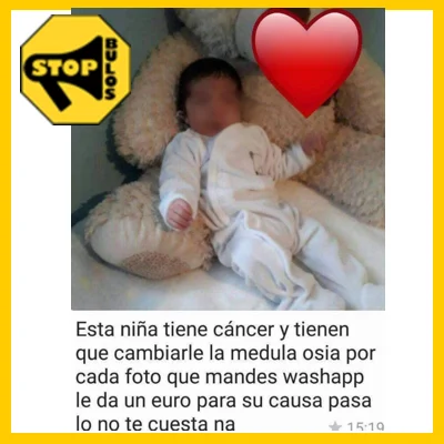 Fotos de niños enfermos para recaudar fondos.