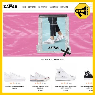 WEB Falsa / CrazyZapas.com