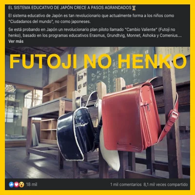 El nuevo sistema educativo en Japón.