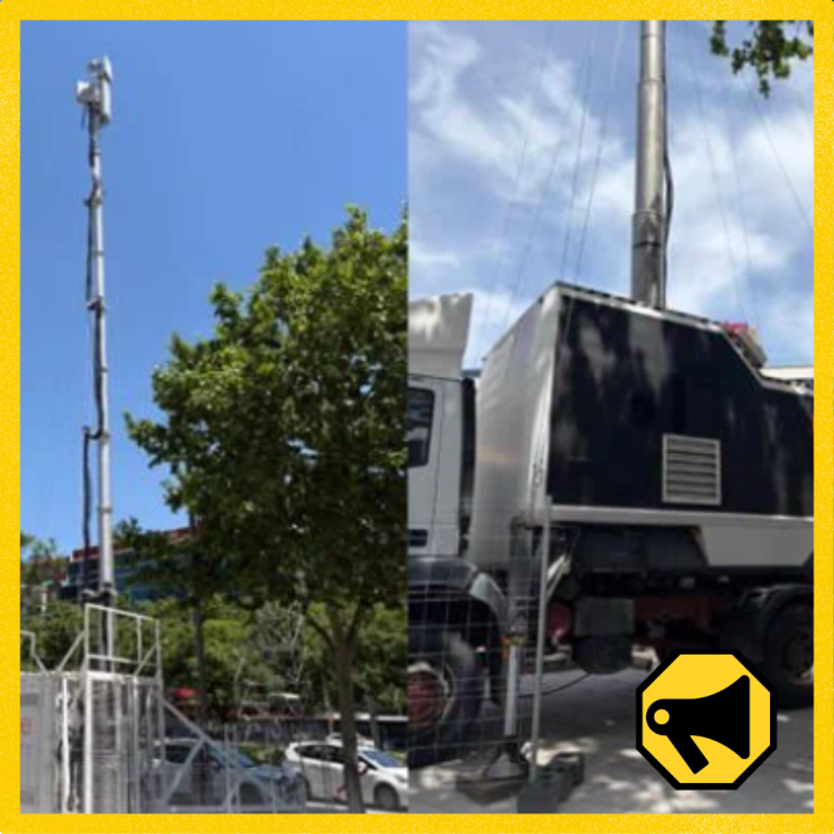 No, la antena instalada junto al CETI de Ceuta no es una antena wifi de 10.000 euros para migrantes